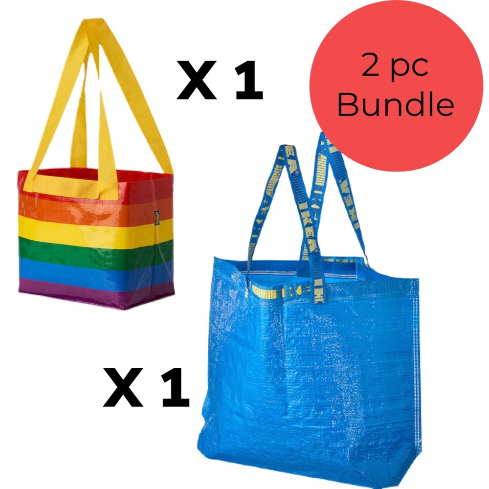 IKEA - Limited Edition Pride Tote - 2pc Bundle